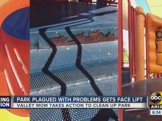 Valley mom hoping to fix run down Phoenix park