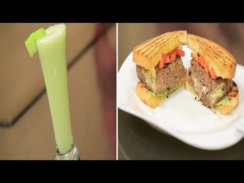 فريسكو برجر محشو بالجبنة - عصير كنتالوب بالمانجو | سندوتش وحاجة ساقعة حلقة كاملة