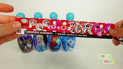 Frozen Bowling Playset and Surprise Eggs and Toys for Kids