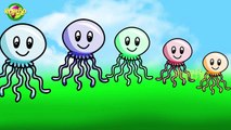 Jelly Fish Finger Family Rhymes | Kids World Cartoon Finger Family Rhymes |