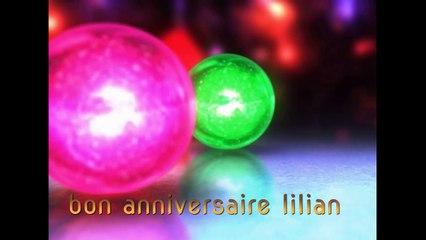 bon anniversaire lilian