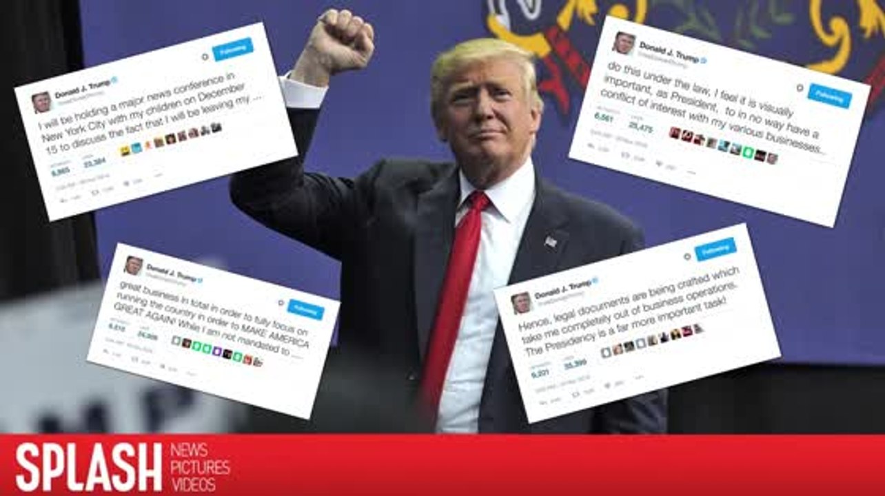 Donald Trump Will wird seine Geschäfte abgeben, um sich zu 100% auf die Präsidentschaft zu konzentrieren