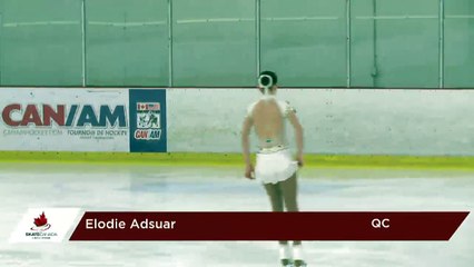 2017 SC Challenge - Novice Women Short - Élodie Adsuar