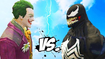 THE JOKER VS VENOM - EPIC BATTLE