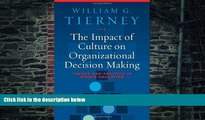 Pre Order The Impact of Culture on Organizational Decision-Making: Theory and Practice in Higher