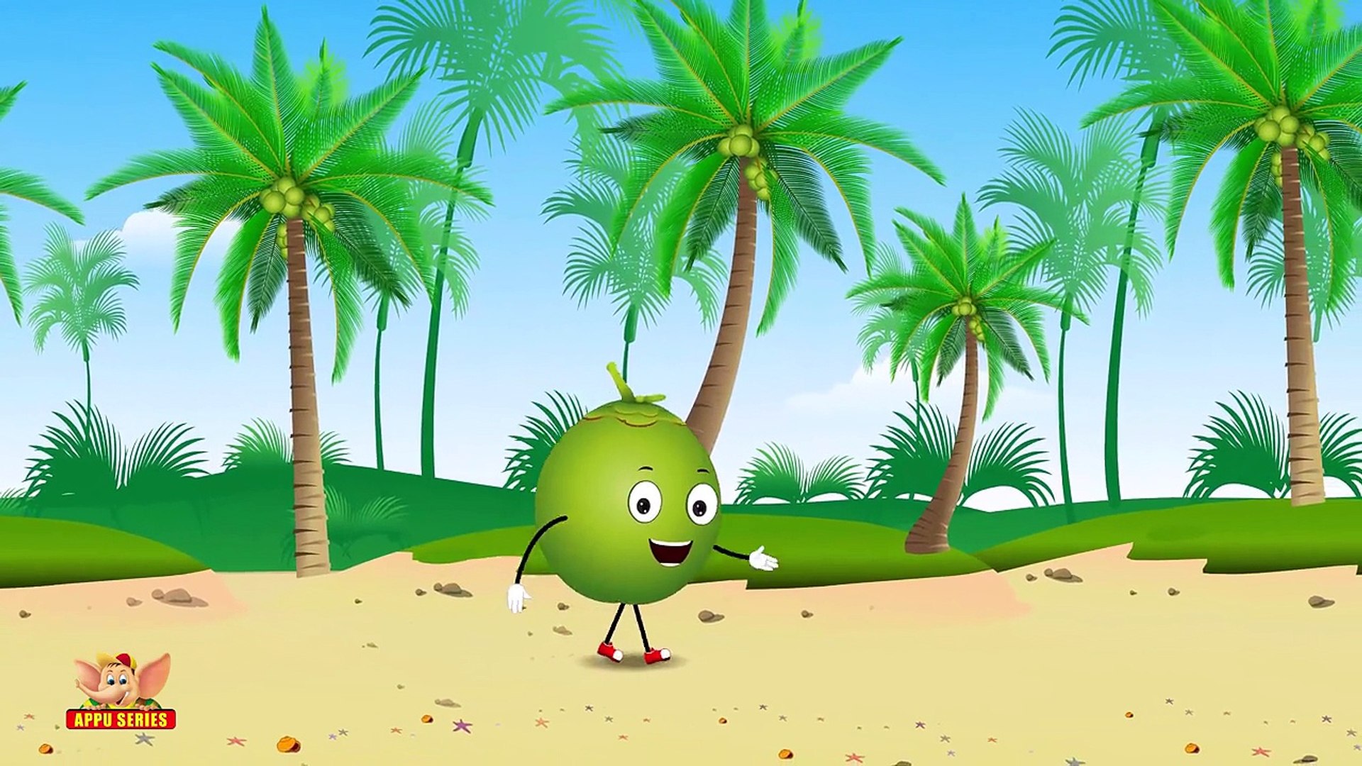 Coconut - Fruit Rhyme in Ultra HD (4K)