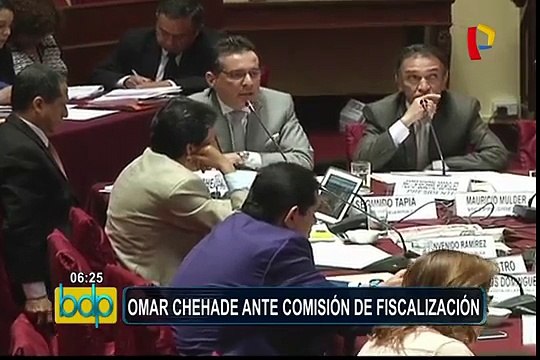 Nadine Heredia: Omar Chehade se presentó ante comisión de Fiscalización