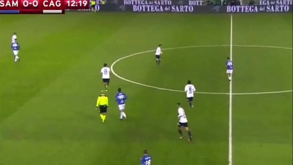 Ricky Alvarez - first Goal - Cagliari 0 - 1 Sampdoria & Coppa Italia 30⁄11⁄2016 HD