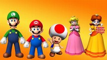 Super Mario Finger Family Songs | Super Mario Children Nursery Rhymes