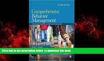 Audiobook Comprehensive Behavior Management: Individualized, Classroom, and Schoolwide Approaches