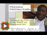 M. Mathieu Kadio (Pdci) : Pourquoi ne pas soutenir Ouattara serait cause de troubles?