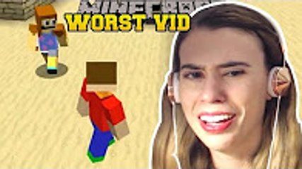 PopularMMOs REACTING TO THE WORST VIDEO WE EVER MADE Pat and Jen