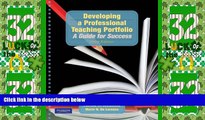 Best Price Developing a Professional Teaching Portfolio: A Guide for Success (3rd Edition)