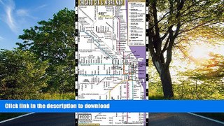 READ BOOK  Streetwise Chicago CTA   Metra Map - Laminated Chicago Metro Map - Folding pocket size