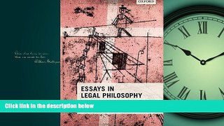 PDF [DOWNLOAD] Essays in Legal Philosophy Eugenio Bulygin READ ONLINE