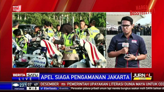 3.500 Personel Gabungan dan Pasukan Asmaul Husna Ikuti Apel Siaga