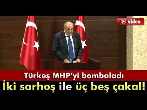 Türkeş MHP'yi Bombaladı: Bana Saldıranlar İki Sarhoş ile Üç Beş Çakal
