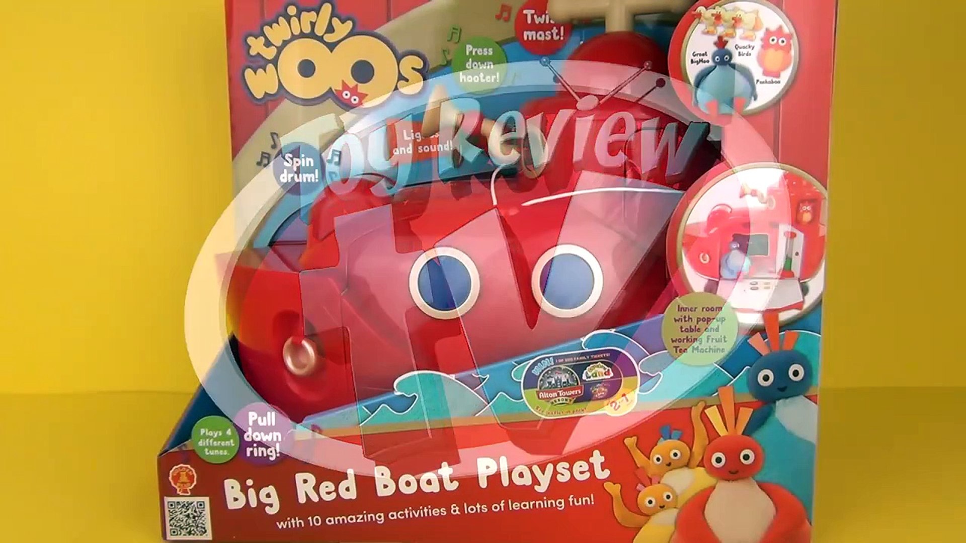 big red boat playset