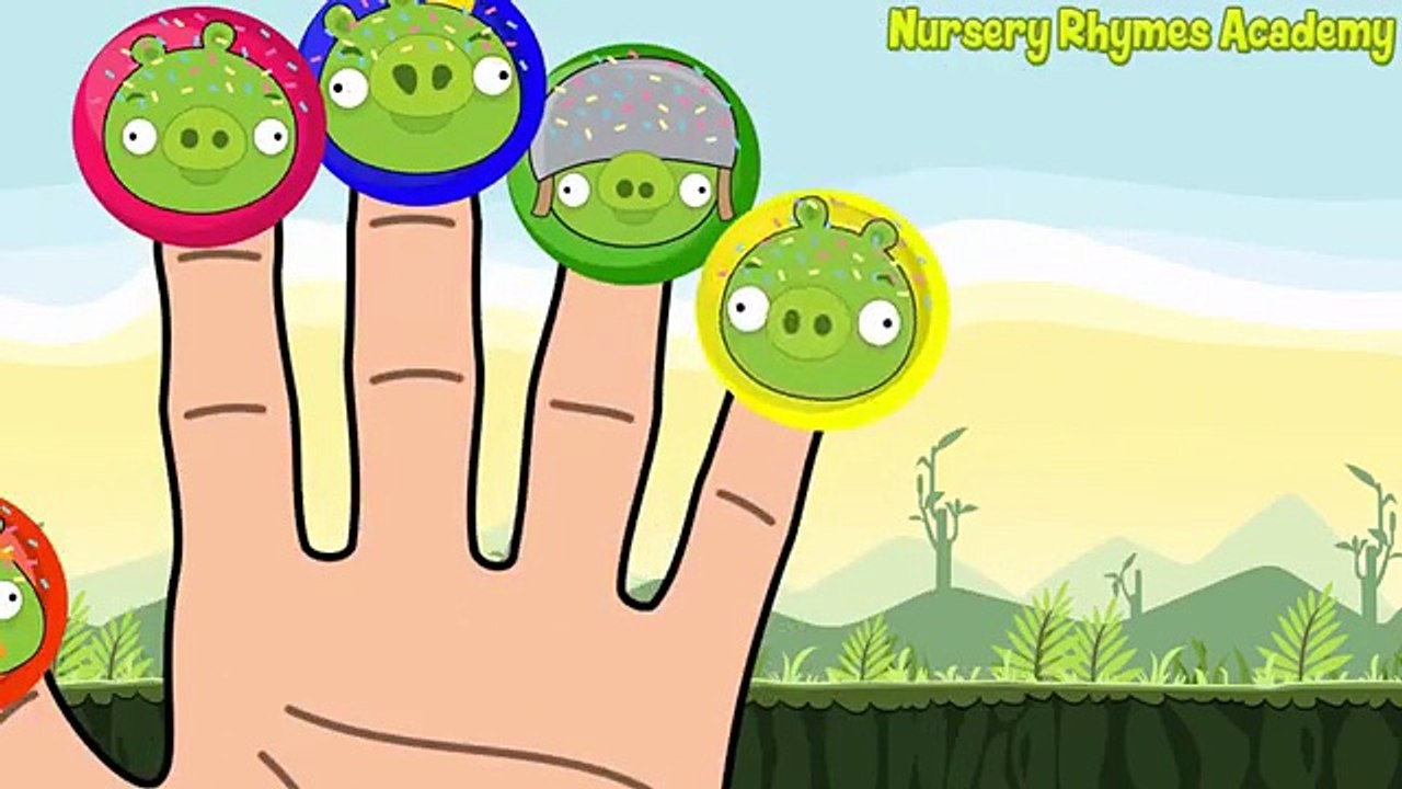 Bad Piggies Lollipop Finger Family - Angry Birds Bad Piggies Finger Family