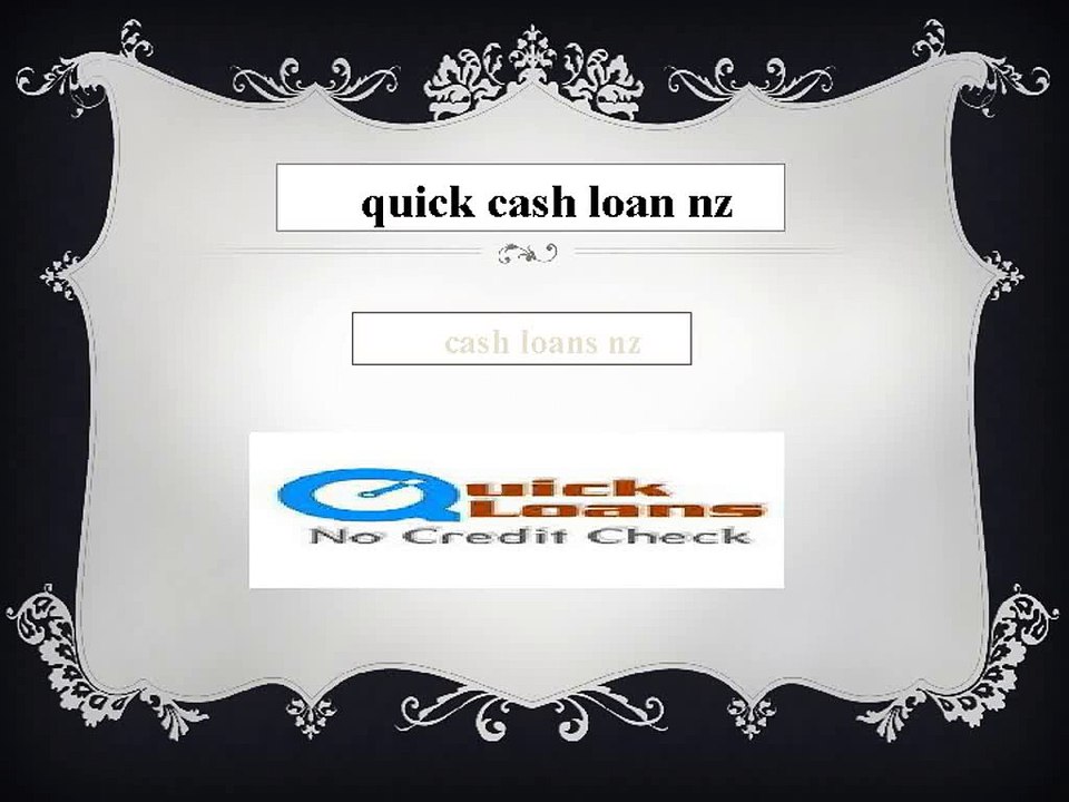 quick cash loan nz