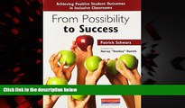 Audiobook From Possibility to Success: Achieving Positive Student Outcomes in Inclusive Classrooms
