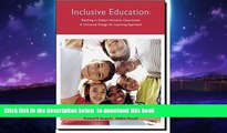 Pre Order Teaching in Today s Inclusive Classrooms: A Universal Design for Learning Approach