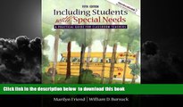 Pre Order Including Students With Special Needs: A Practical Guide for Classroom Teachers (5th
