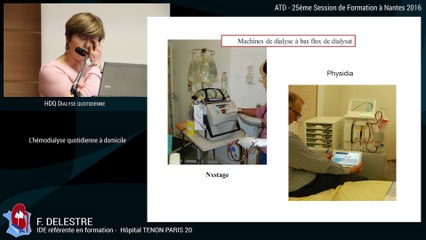 17 - Hémodialyse quotidienne à domicile 18 mois de suivi par F. Delestre - 25ème Session de Formation à Nantes