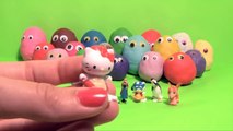 (TOYS) 26 Oeufs Surprises rigolos en pâte à modeler Play Doh Frozen Hello Kitty Disney Minions