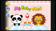 Learn Cooking Juicing with My Baby Panda Chef by BabyBus Kids Games for Toddler Preschoolers