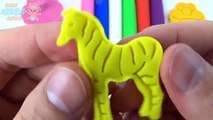 Play Doh Learn Colors Clay Animal Cars Elmo Sesame Street Modelling Clay Fun and Creative for Kids
