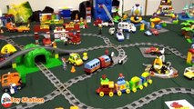 Lego Duplo Toy Trains Table Huge Railway Playset for Kids | Oeiras Brincka