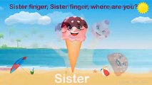 Finger Family Ice Cream Finger Family Song Ice Cream Nursery Rhymes for Children