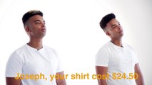 Which White T-Shirt Is More Expensive?