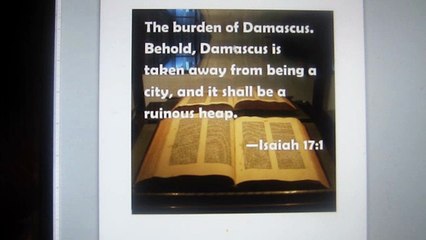 Isaiah 17 prophecy is heating up!