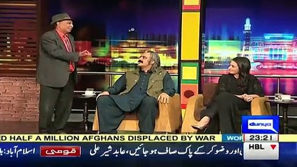 Mazaak Raat Live Show Ali Amin Gandapur Got Angry With Jogi Baba