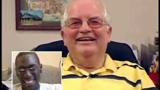 Funny Old man Laughing Prank skype