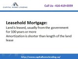 Other Types of Mortgages - Capital Home Lending