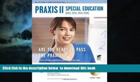 Pre Order PRAXIS II Special Education (0353, 0354, 0543, 0545) w/CD (PRAXIS Teacher Certification