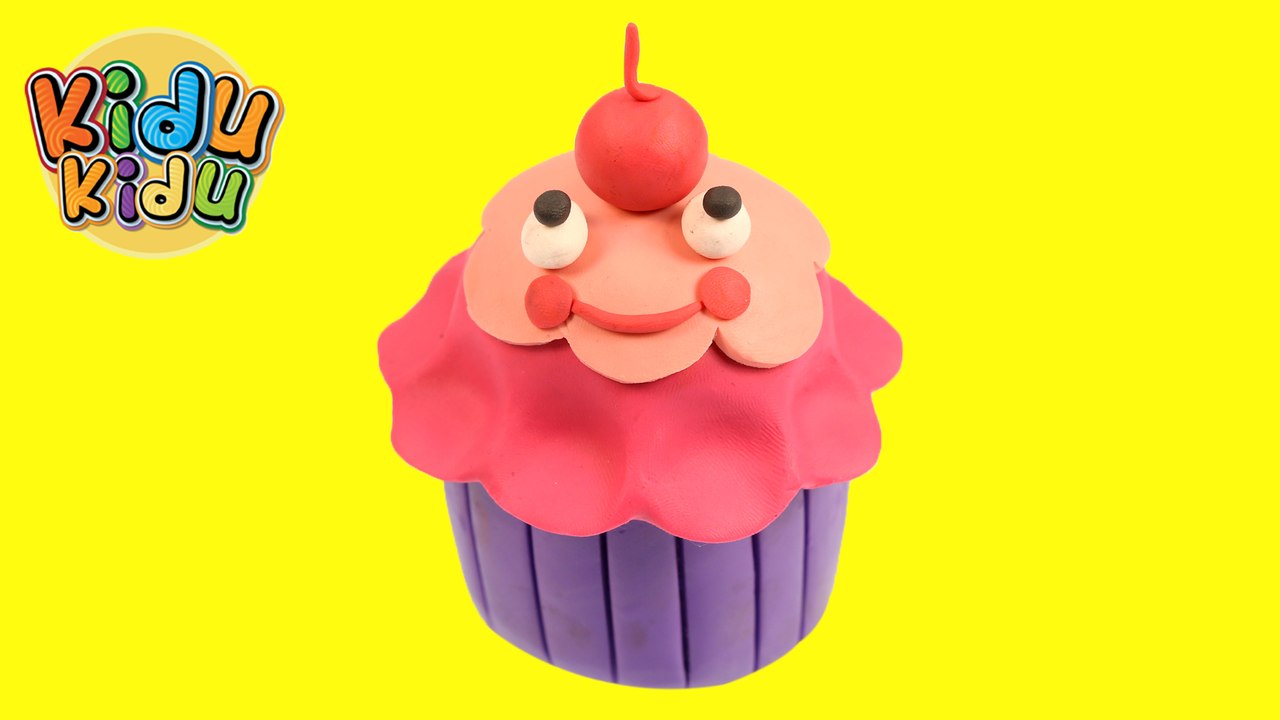 Play Doh Cup Cakes | How to create Play Dough Muffin