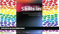 FAVORIT BOOK Skills in Gestalt Counselling   Psychotherapy (Skills in Counselling   Psychotherapy