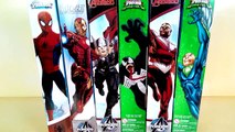 Superhero marvel toys, Titan hero series, superhero Spiderman vs Venom vs Iron man, hot kids toys