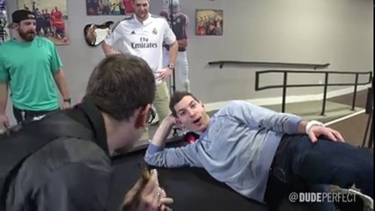 Pool Trick Shots _ Dude Perfect