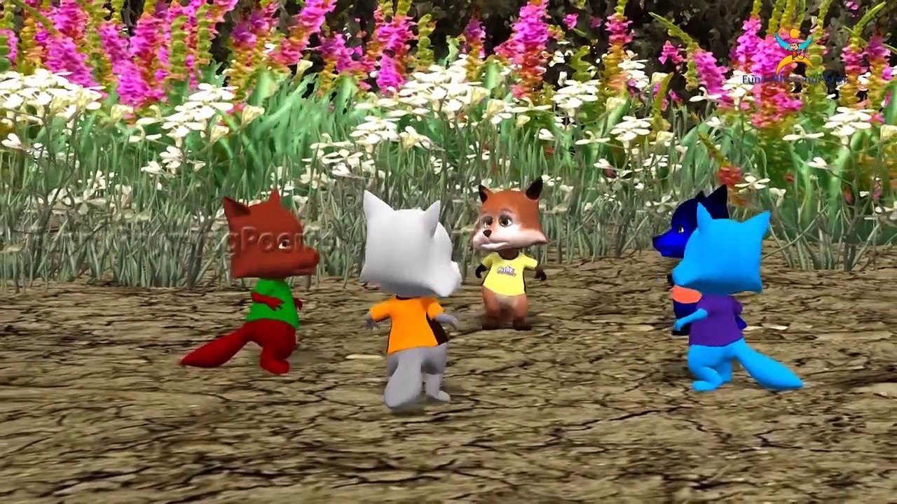 Ringa Ringa Roses Cartoon 3D Animation English Nursery rhymes Song For childrens