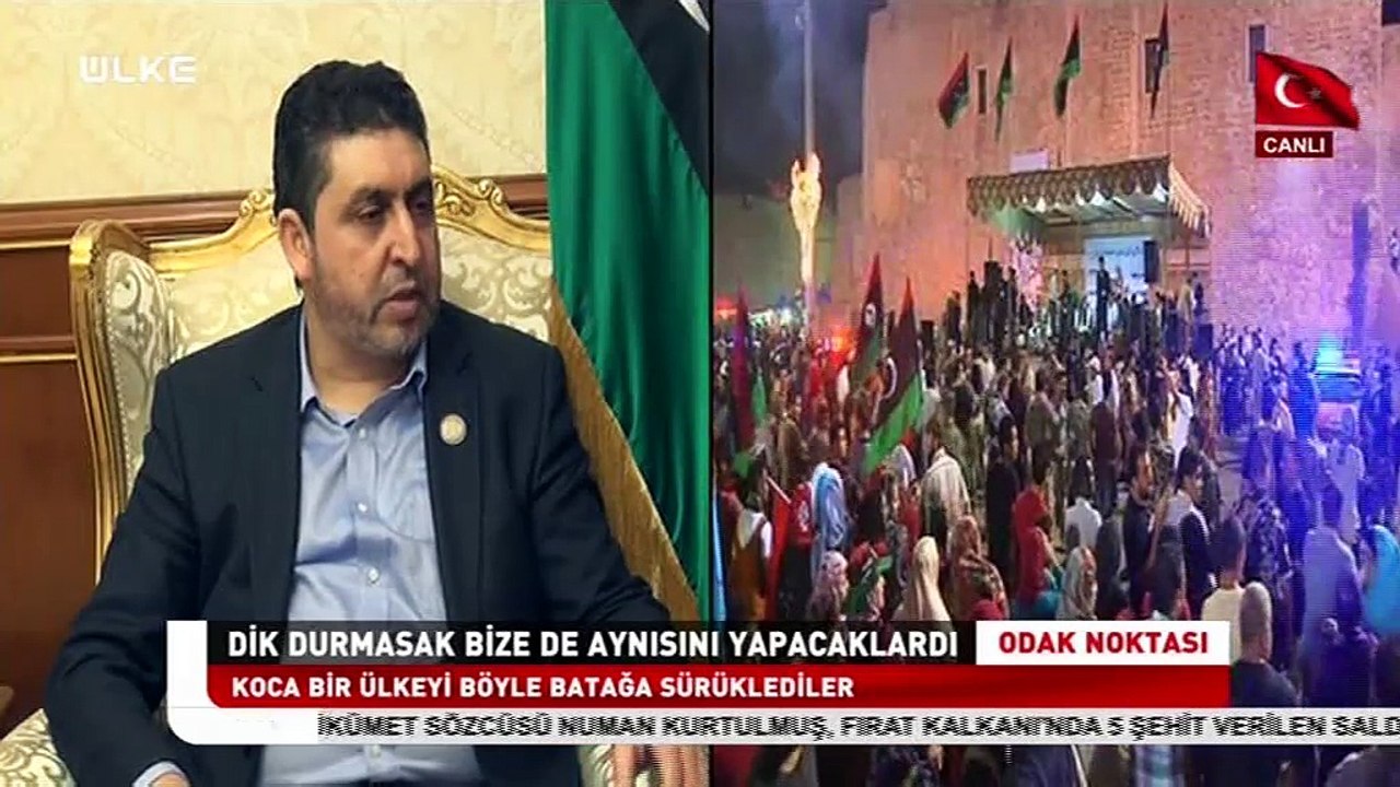 LIBYA BAŞBAKANI HALİFE EL GHAWIL ODAK NOKTASI M. MUSTAFA YILDIZ 2016