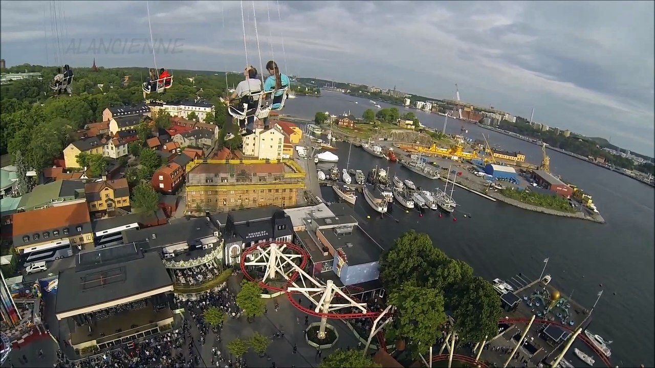 Manege incroyable Roller Coaster Extreme POV HD