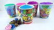 Spiderman Minions and Pixar Cars 2 Cups Toys Playdoh - Minions Panda Spongebob toys for kids