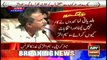 Waseem Akhtar talks to media about cleaning Karachi plan
