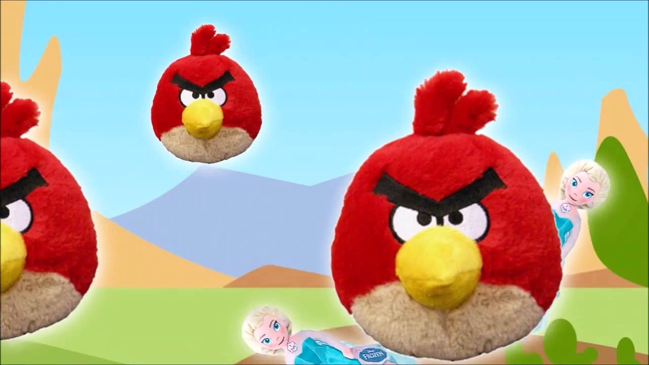 Eggs Surprise Cars Animation: Angry Birds, Spongebob, Team Fortress, Frozen, Disney Pixar
