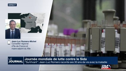 "SurVivant": Jean-Luc Romero raconte ses 30 ans de vie avec le Sida